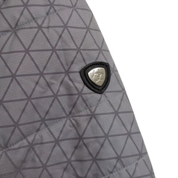 Ariat Equestrian Women's M Volt 2.0 Reflective Jacket in Silver Primaloft NWOT - Picture 7 of 12